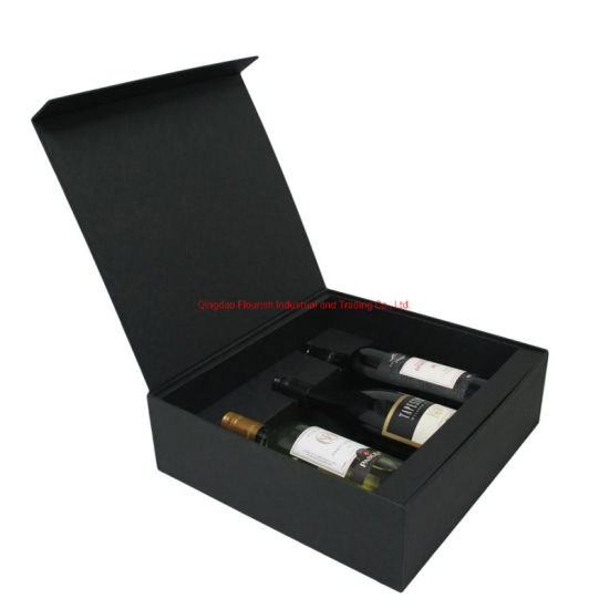 Confezione regalo con logo forte in cartone con logo personalizzato e chiusura magnetica