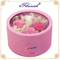 Scatola di cartone d'imballaggio e di tenuta del fiore rosa romantico di colore per cerimonia di nozze