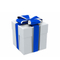 Confezione regalo Suprise di grandi dimensioni in cartone rigido con logo personalizzato con farfallino