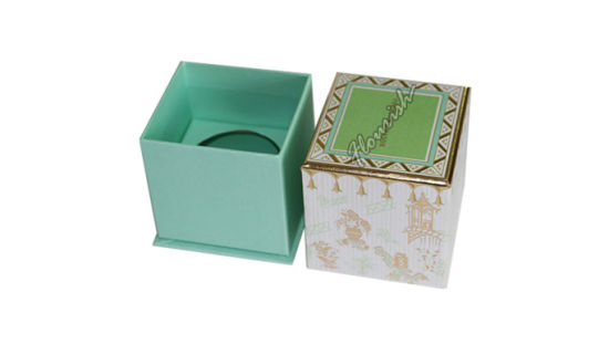 Contenitore di profumo di timbratura caldo del contenitore di regalo della carta del cartone di stampa esotica di timbratura