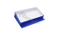 Scatola di profumo promozionale elegante in cartone quadrato blu