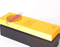 Confezione regalo di lusso in carta color oro con logo personalizzato