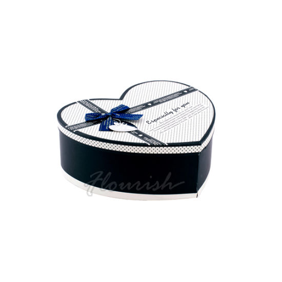 Realizzato appositamente per te Confezione regalo a forma di cuore con fiori di cioccolato da regalare