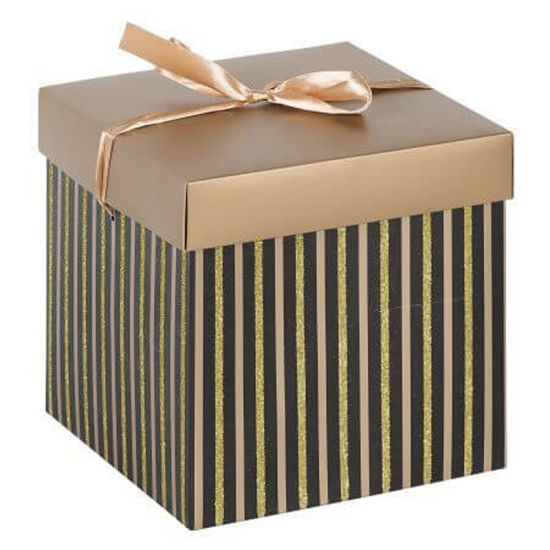 Scatola d'imballaggio del regalo di favore di nozze di stampa a colori di grandi dimensioni con farfallino del nastro