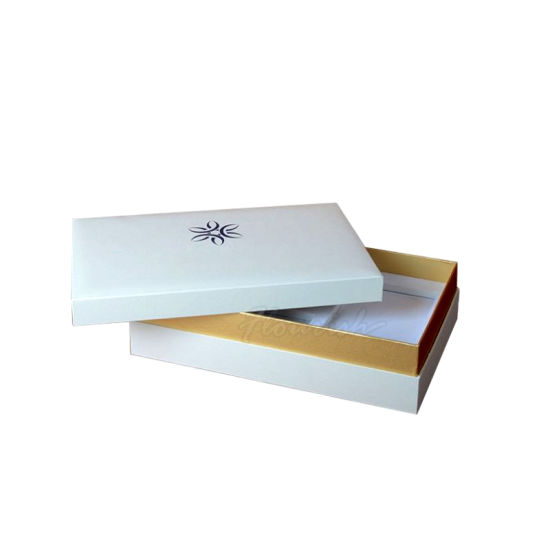 Forma rettangolare da donna Figura che mantiene la crema da massaggio Imballaggio cosmetico Scatola di carta con spalla e collo