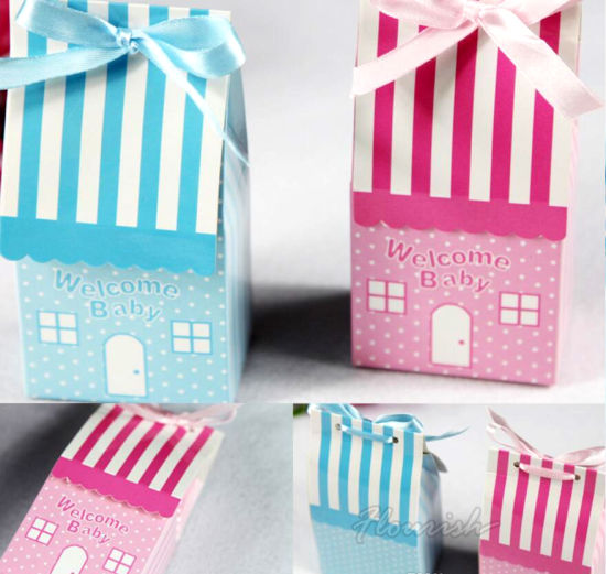 Espositore per dolciumi Art Paper a forma di bella casa