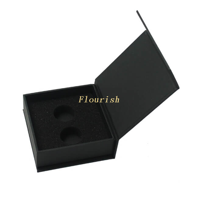 Scatola di carta rigida in cartone di tipo Flip Top di lusso con chiusura magnetica per confezioni regalo di tè e caffè al tè al cioccolato