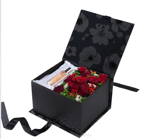Confezione regalo confezione regalo profumato fiore design San Valentino OEM
