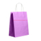 Borsa blu per stampa lavata con carta kraft