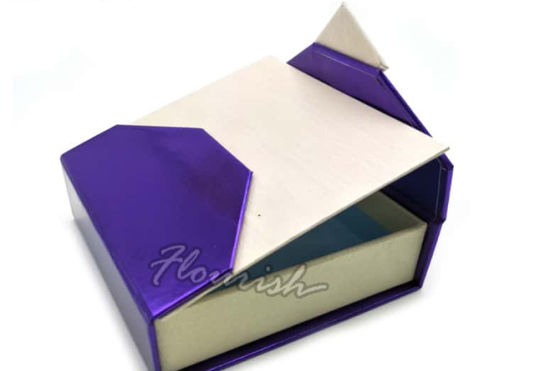 Scatola di cartone d'imballaggio dell'album di matrimonio a forma di libro di qualità superiore