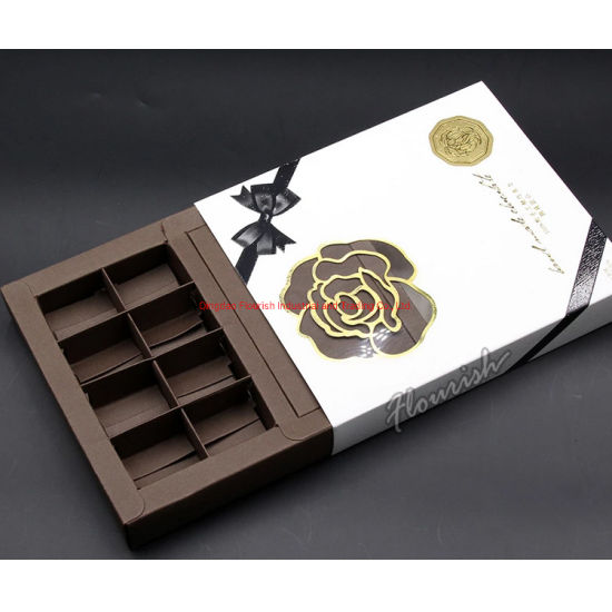 Confezione regalo sorpresa di San Valentino per cioccolato / caramelle con cassetto