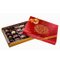 Confezione regalo personalizzata in carta patinata al cioccolato con inserto vassoio
