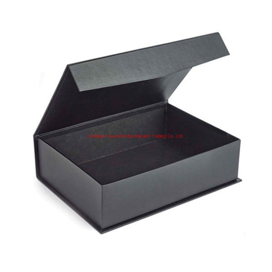 Disegno personalizzato Flip Top Type Type Rettangolo Rettangolo Cardboard Scatola di carta per imballaggio del vino