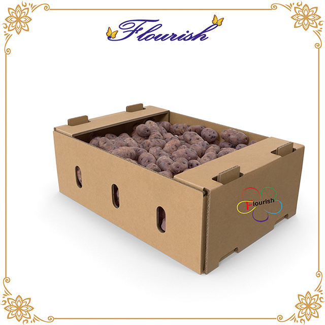 Imballaggio piatto pieghevole Frutta Frutta a guscio Uva Confezione Scatola regalo