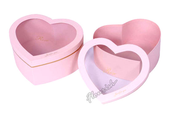 Confezione regalo Bridemaid in cartone di colore viola dal bel design a cuore con nastro
