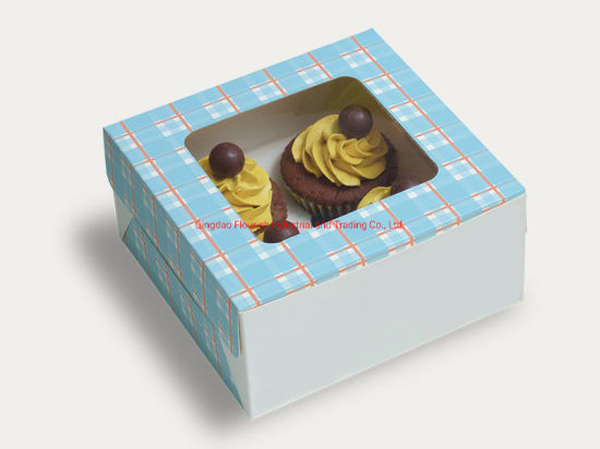 Bellissimo fiorista stampa Art Paper Cupcake Box