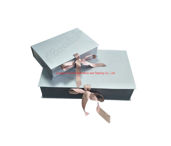 Scatola da regalo in puro colore bianco per ragazze