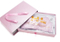 Scatola di immagazzinaggio del reggiseno della biancheria intima rosa delle donne