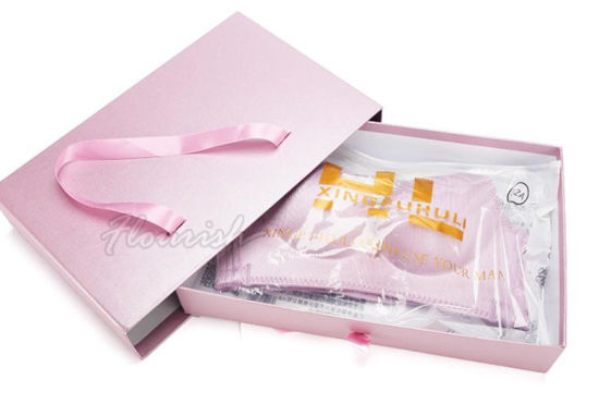 Scatola di immagazzinaggio del reggiseno della biancheria intima rosa delle donne
