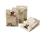 Borsa rigida in carta kraft marrone rigida