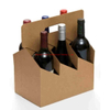 Nuovi arrivi Scatola per imballaggio per bottiglie di vino in carta ondulata