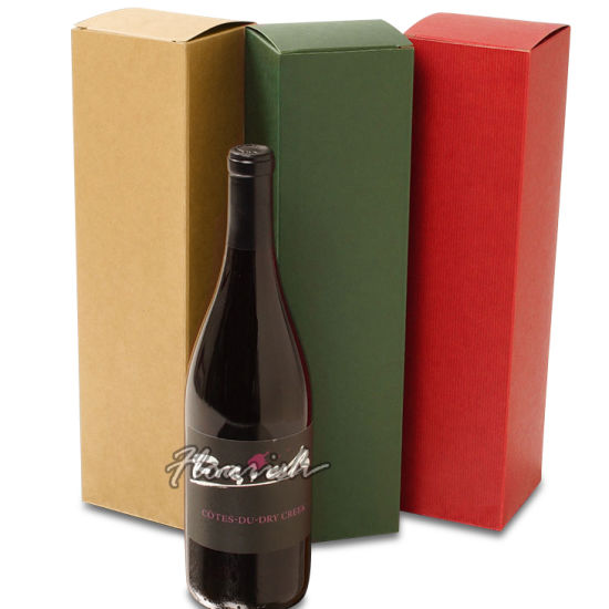 Scatola da bevande per bevande di carta kraft eco-compatibile