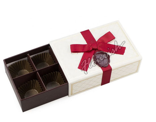Contenitore di regalo classico di caramelle di rettangolo rettangolo