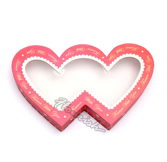 Realizzato appositamente per te Confezione regalo a forma di cuore con fiori di cioccolato da regalare