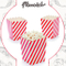 Scatola di carta d'imballaggio del secchio del popcorn laminato lucido superiore del commestibile di alta qualità