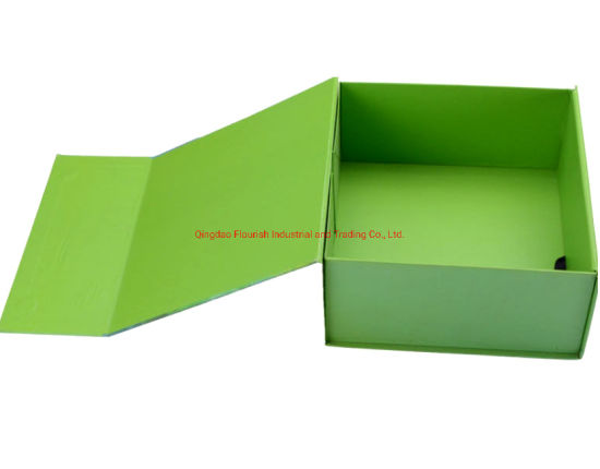 Disegno personalizzato Flip Top Type Type Rettangolo Rettangolo Cardboard Scatola di carta per imballaggio del vino