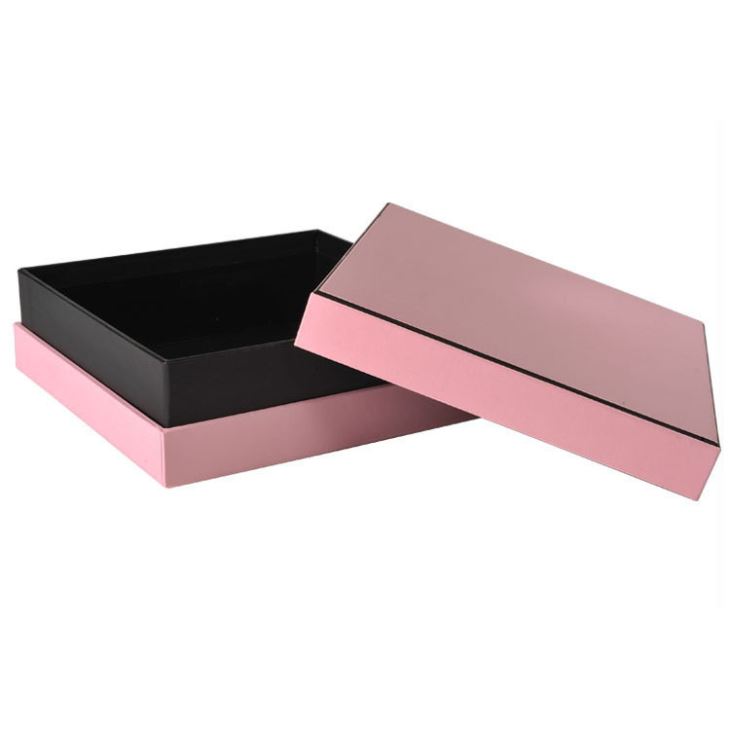 Scatola di finestra d'imballaggio del regalo del sapone di timbratura dell'oro