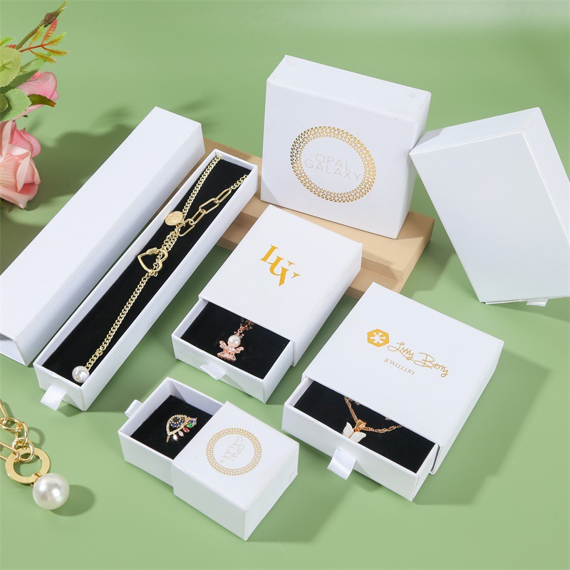 Qingdao Flourish Confezione regalo di gioielli di lusso con stampa logo personalizzato all'ingrosso