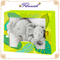 Scatola di finestra giocattolo riciclabile in cartone verde baby shower party