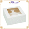 Scatola per vetrine per dessert in cartone bianco con stampa UV