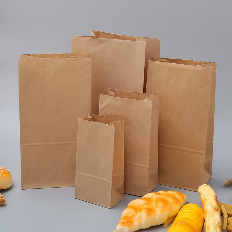 Sacchetto di carta kraft ecologico per alimenti all'ingrosso del produttore cinese