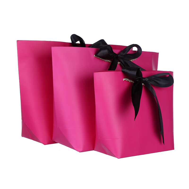 Sacchetti regalo di carta per lo shopping di moda all'ingrosso del produttore della Cina
