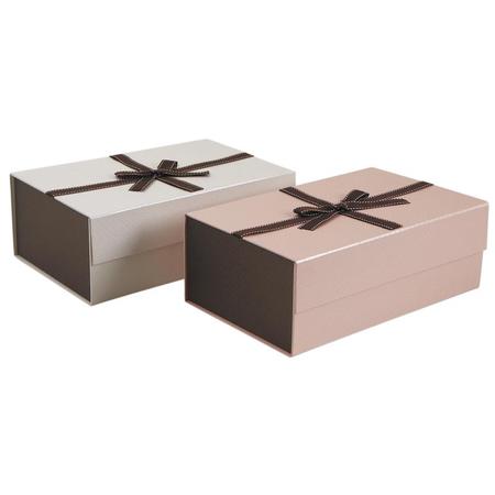 Scatola regalo pieghevole in cartone rigido