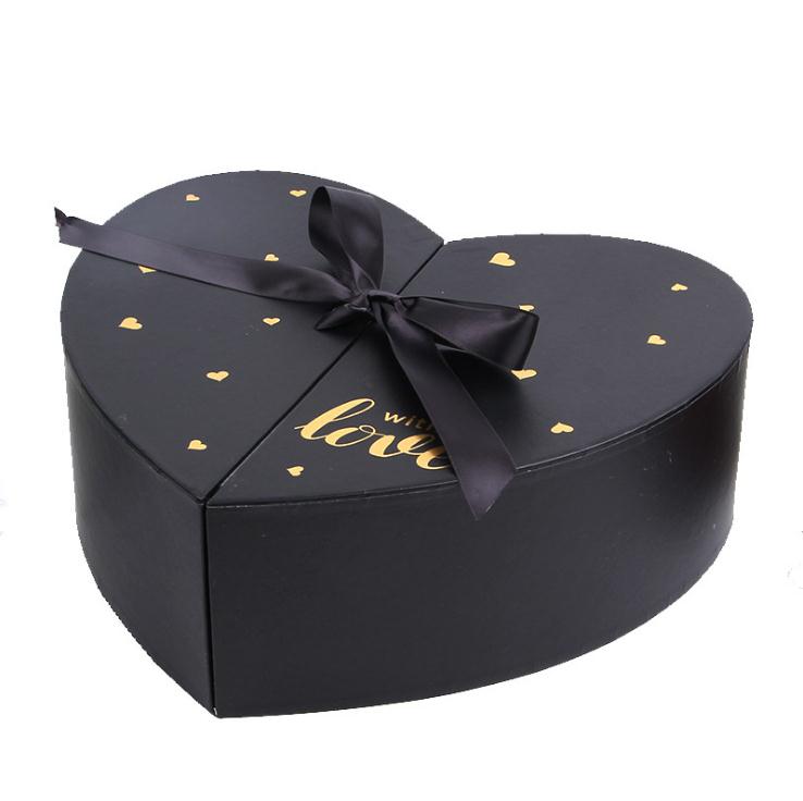 Confezione regalo di fiori di carta di cartone all'ingrosso per l'imballaggio di rose