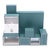 Nuovi arrivi Luxury Clamshell LED Jewelry Box per anello/collana