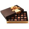 Scatola di carta per imballaggio di cioccolato di colore rosso all'ingrosso con inserto
