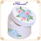 Scatola rotonda d'imballaggio del regalo di nozze del cartone bianco di stampa su ordinazione del fiore
