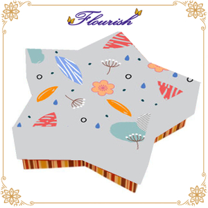 Confezione regalo di caramelle di Natale a forma di stella per bambini