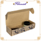 Scatola per cera baffi in carta kraft marrone con stampa offset
