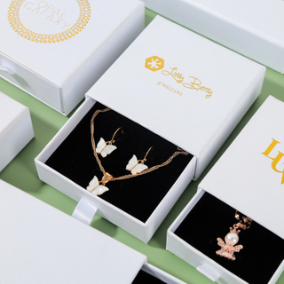Qingdao Flourish Confezione regalo di gioielli di lusso con stampa logo personalizzato all'ingrosso