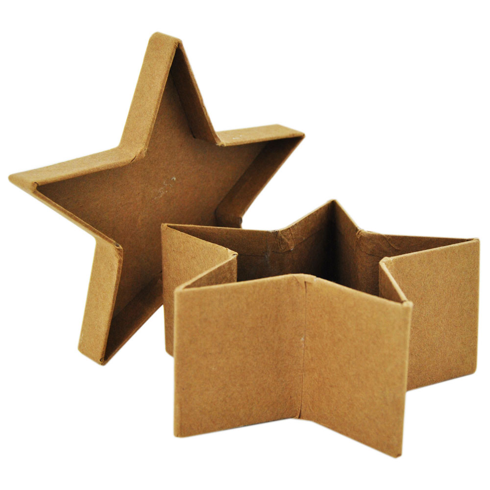 Scatola di caramelle a forma di osso di carta kraft di design creativo