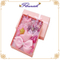 Scatola di accessori per capelli di bellezza in cartone rosa scintillante