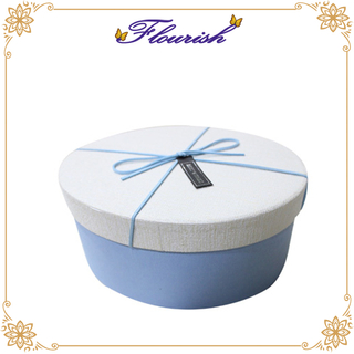 Confezione regalo speciale in cartone ovale in carta