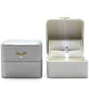 Confezione regalo di gioielli LED in pelle PU di lusso personalizzata