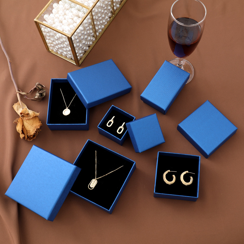 Confezione regalo di gioielli di lusso con stampa logo personalizzato all'ingrosso in Cina