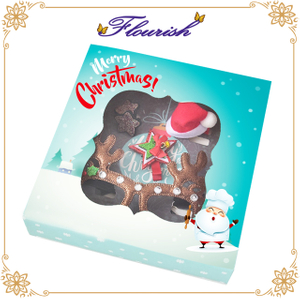 Scatola portaoggetti copricapo per bambine di Natale